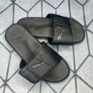 PUMA Surfcat Slide Sandals Black Men's US Size 10